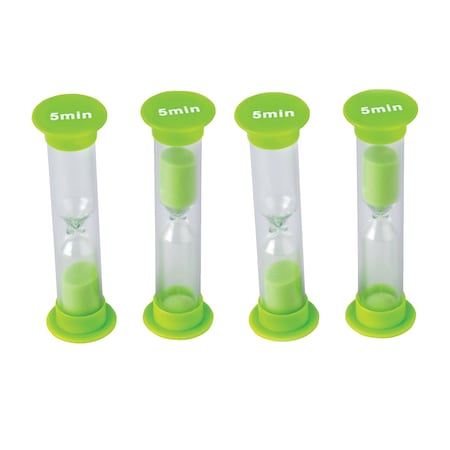 Teacher Created Resources Sand Timers, Small, 5 Minute, PK24 TCR20662